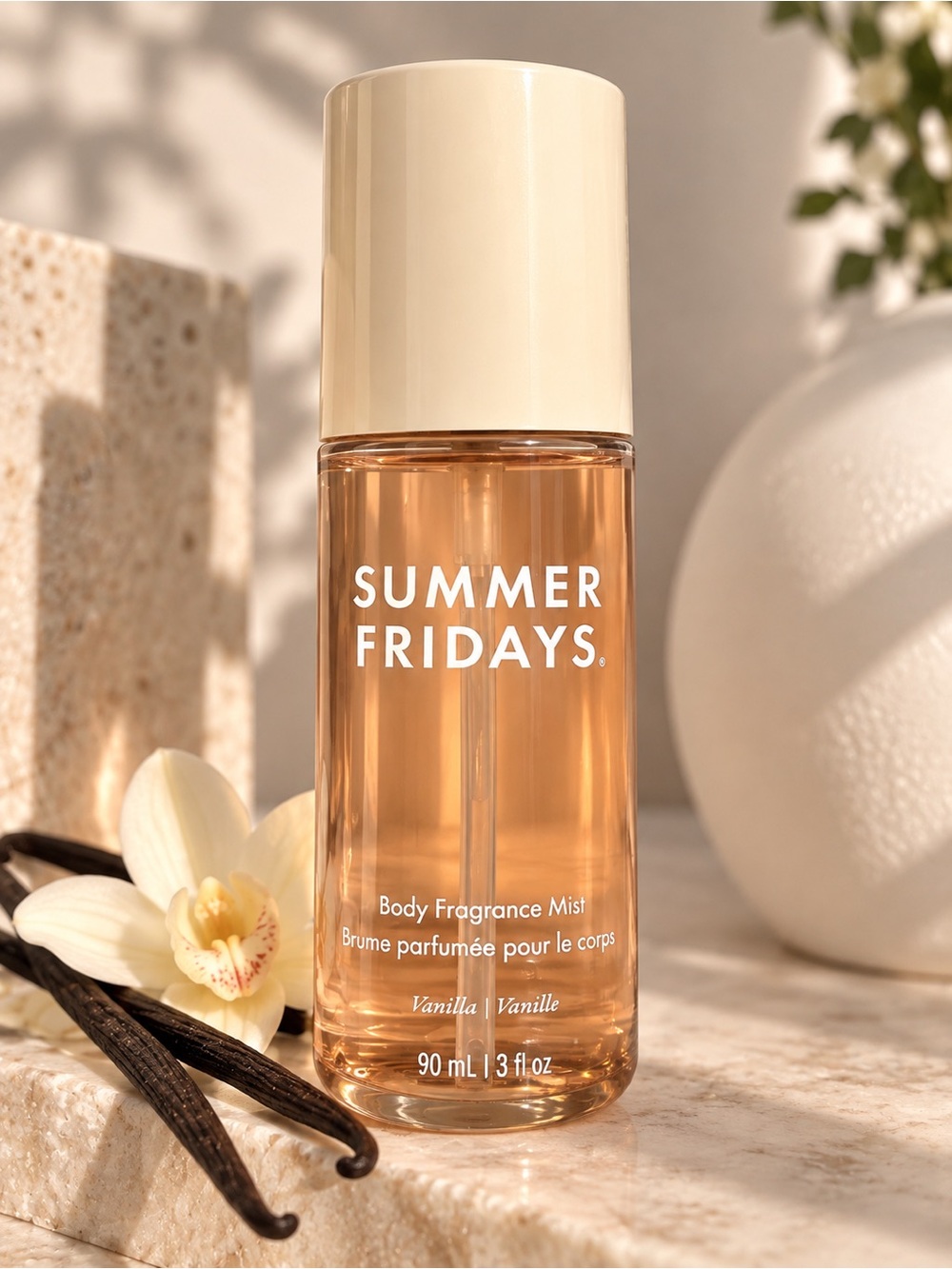 Summer Fridays Vanilla Decorative Bottle Empty